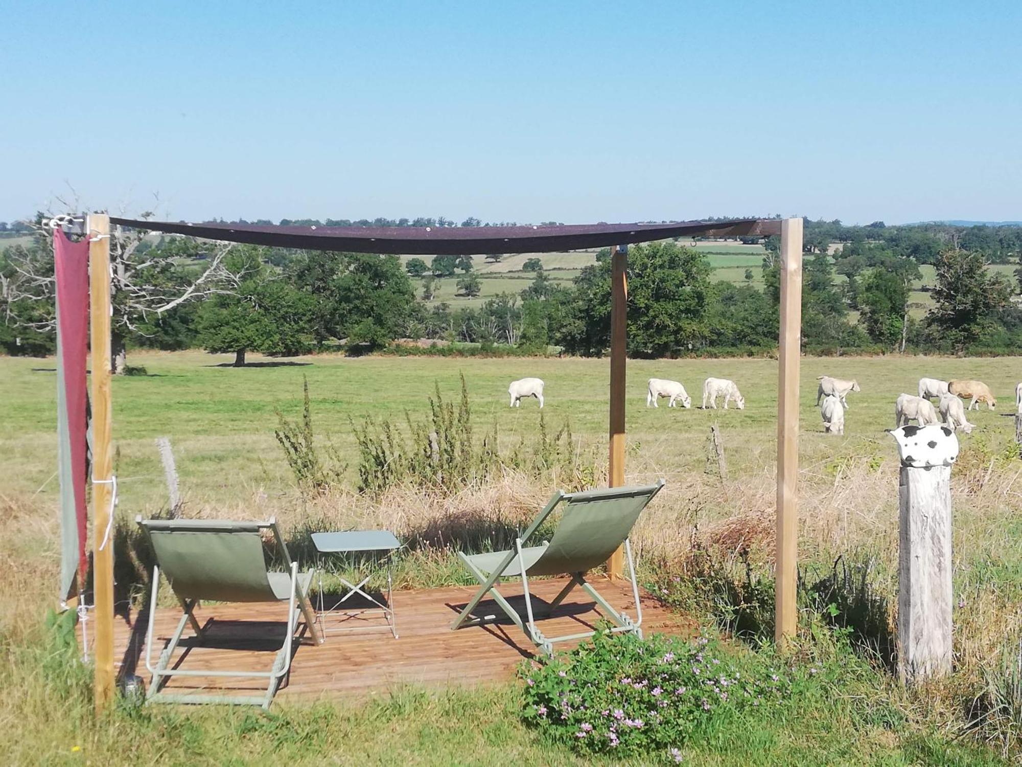 Bed and Breakfast Le Monticule Tardes Екстер'єр фото